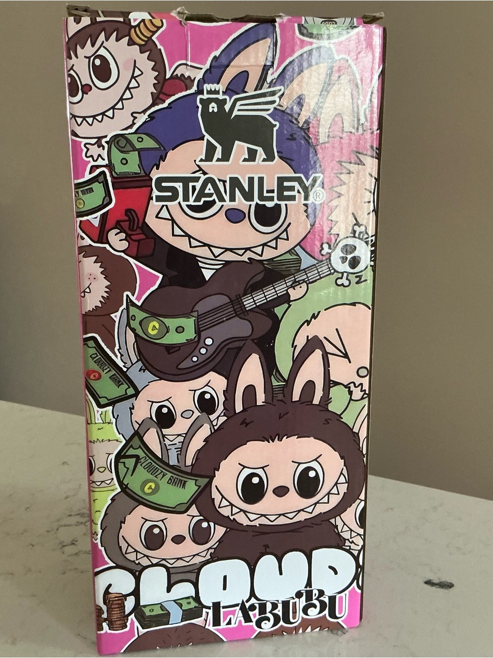 Labubu X Stanley 40 oz tumbler limited edition vacum insulated with straw NEW - Picture 7 of 7